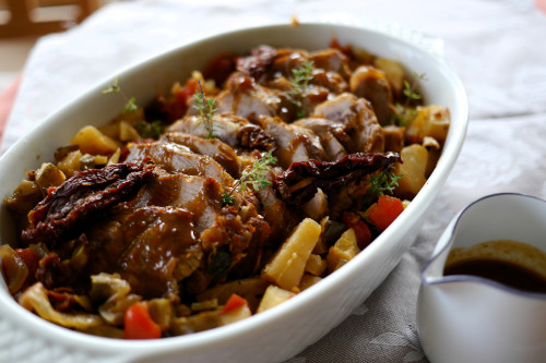 roti de veau provencal - votre dieteticienne - valerie coureau